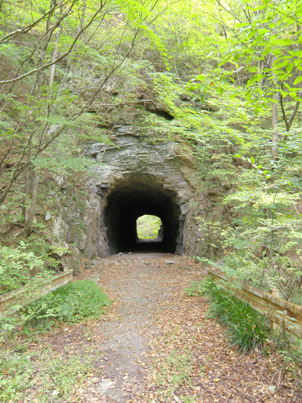 素掘りトンネル
