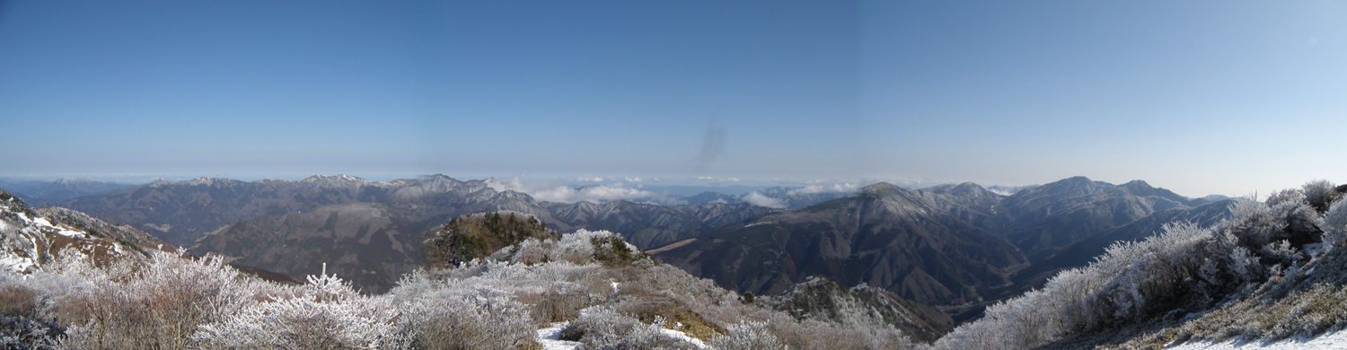 寒峰～剣山パノラマ