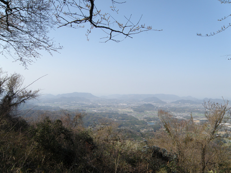 山頂からの景色