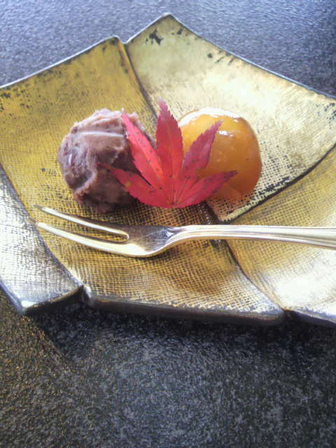 デザートの団子