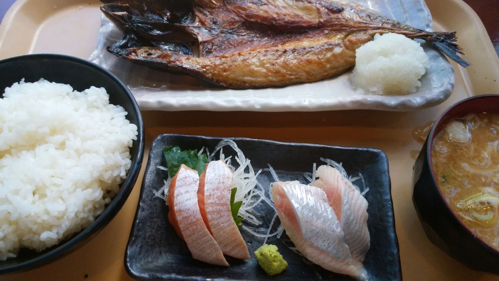 焼き鯖定食