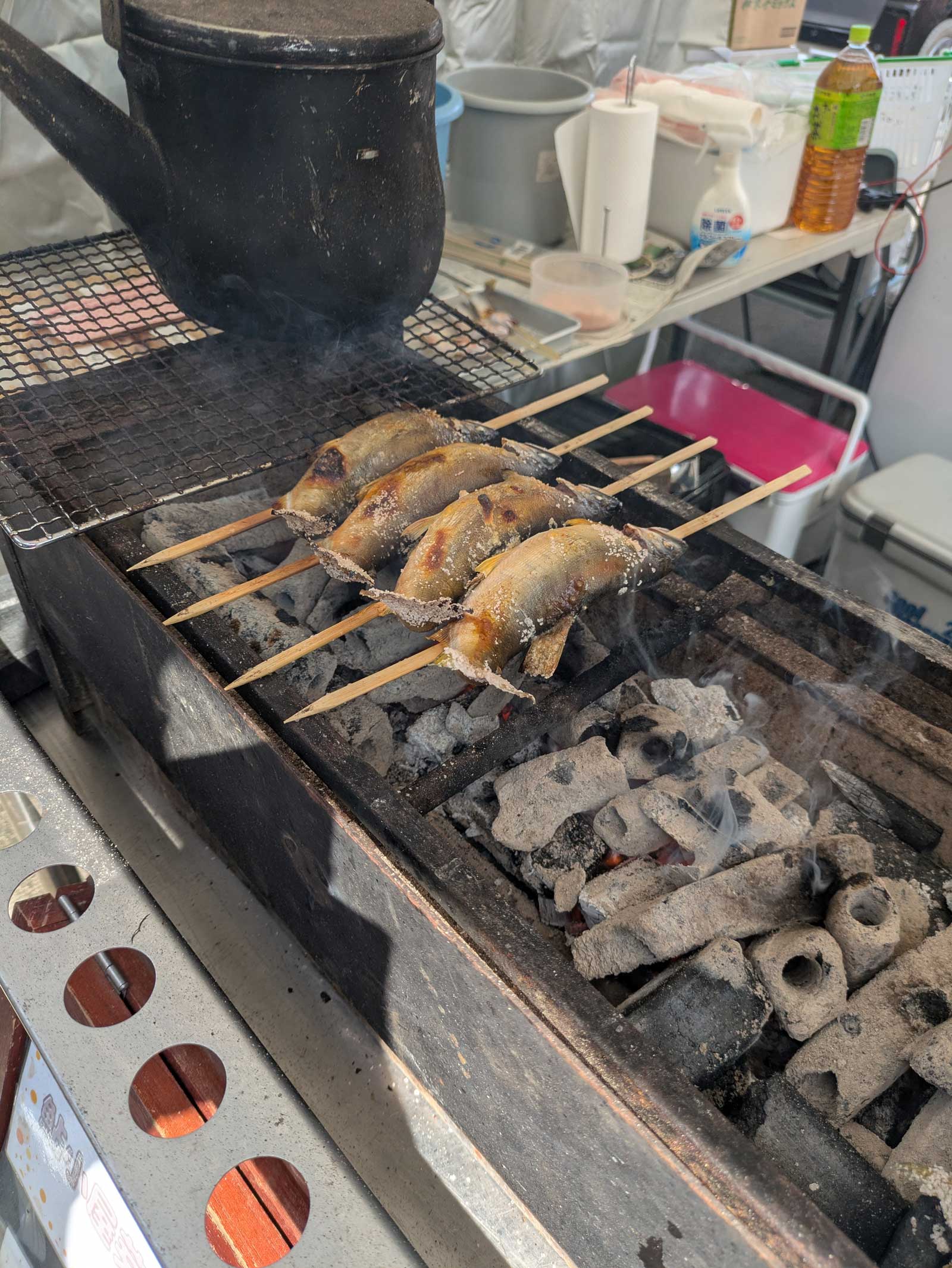 鮎の塩焼き