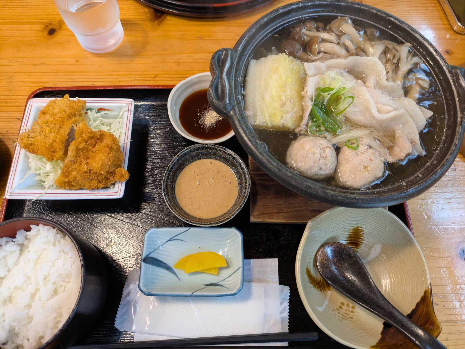 キジ鍋定食