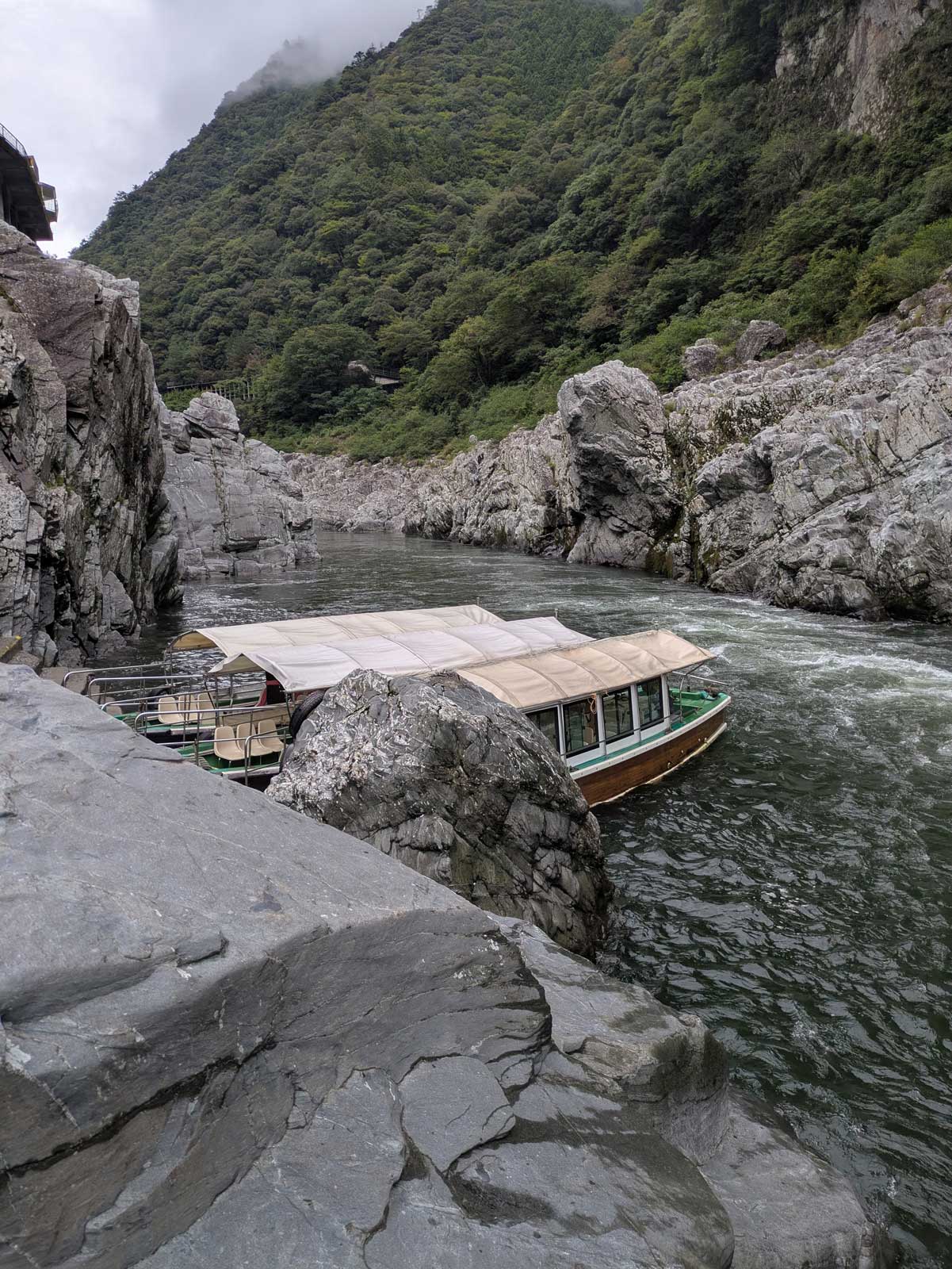 吉野川遊覧船